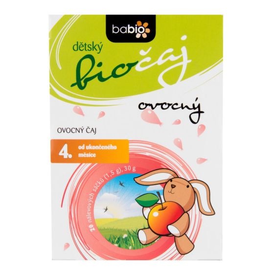 BIO ovocný dětský čaj 33 g Babio